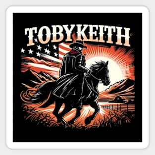 Cowboy - toby keith Magnet